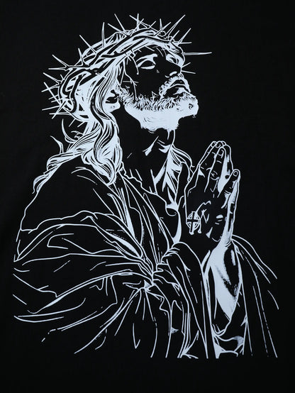 Crown of Thorns Jesus T-shirt -135