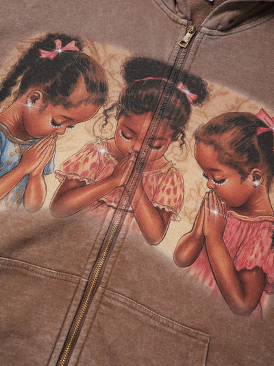 Faithful Hearts & Prayer Hoodie-150