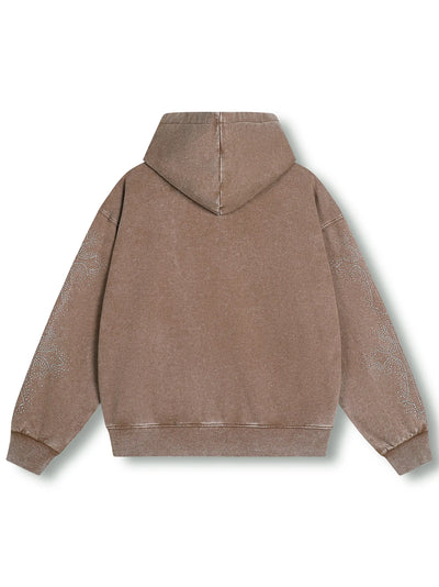 Religious Icon Vintage Zip Hoodie - 104