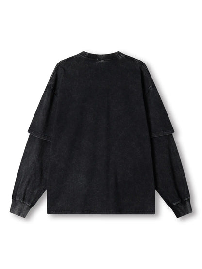 Diamond Hand Gesture Graphic Longsleeve-287