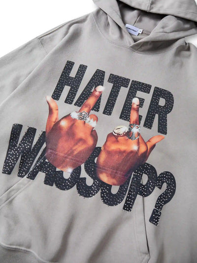 Sudadera con Capucha Diamond Hustle-288