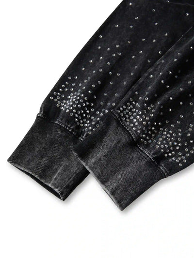 Diamond Hand Gesture Graphic Longsleeve-287