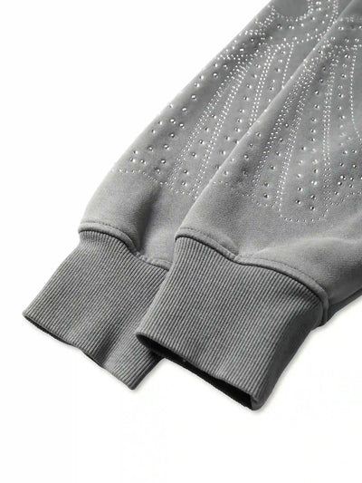 Angelic Cross Zip Hoodie-350