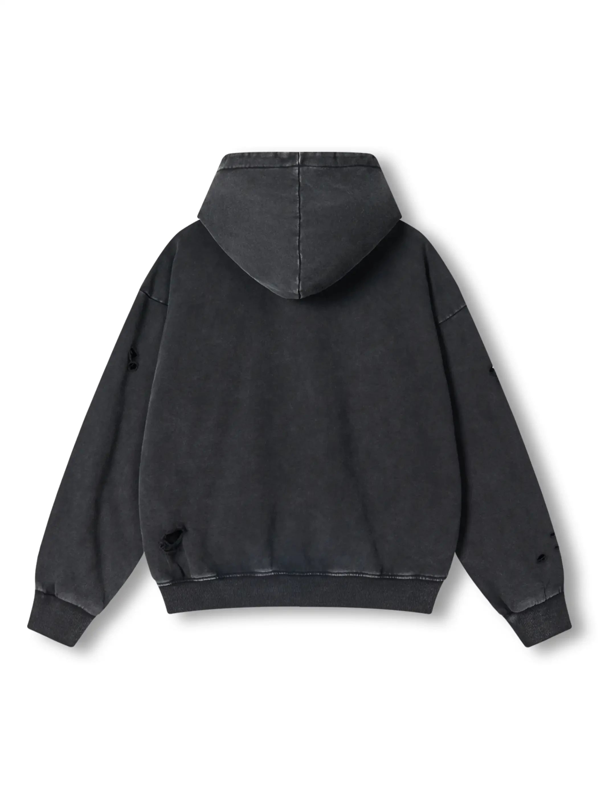 Alien Victory Distressed Hoodie-315