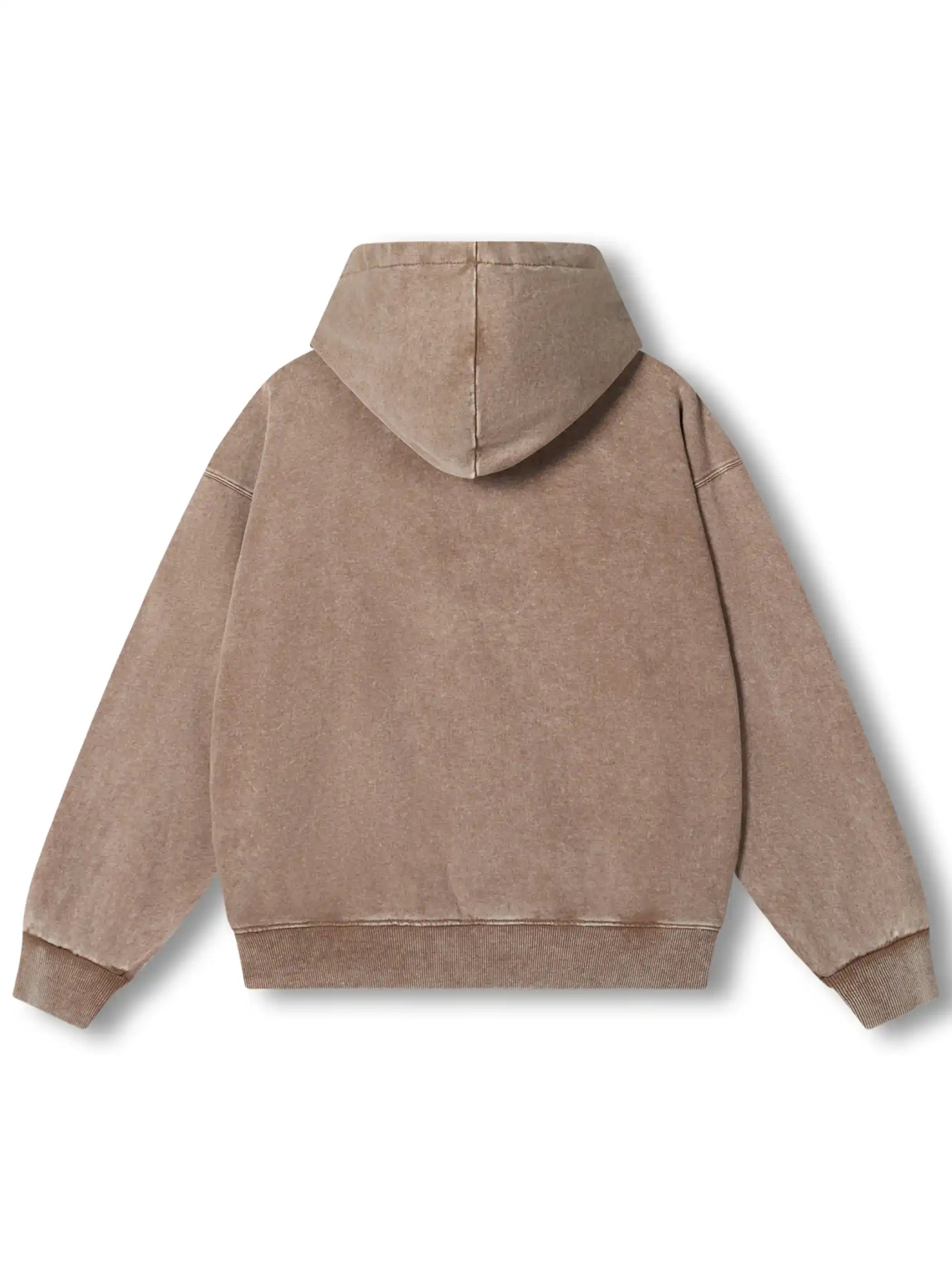 Zip-up Hoodie with Divine Art Print-134