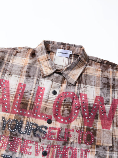 Inner Light Plaid Shirt-351