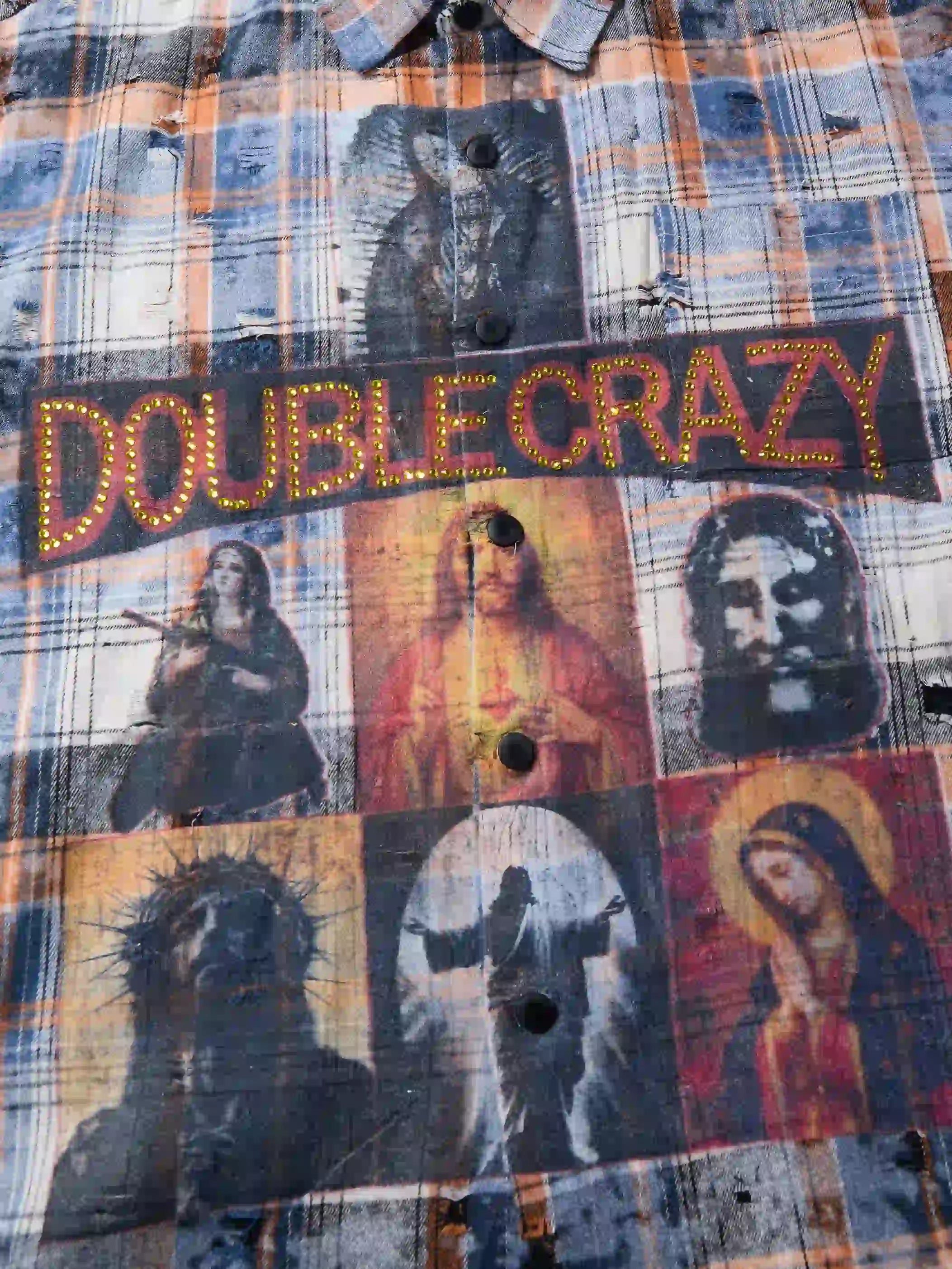 Redemption Cross Plaid Shirt-352