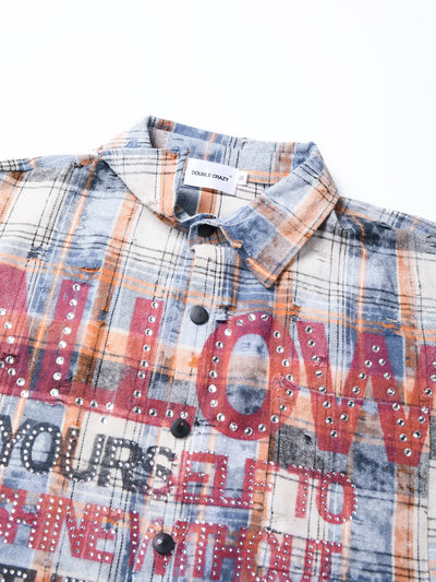 Inner Light Plaid Shirt-351