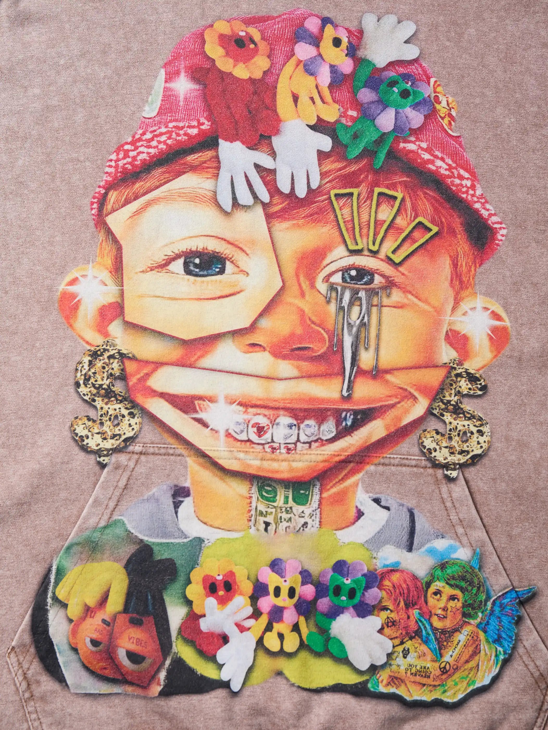 Puppet Chaos Retro hoodie-359