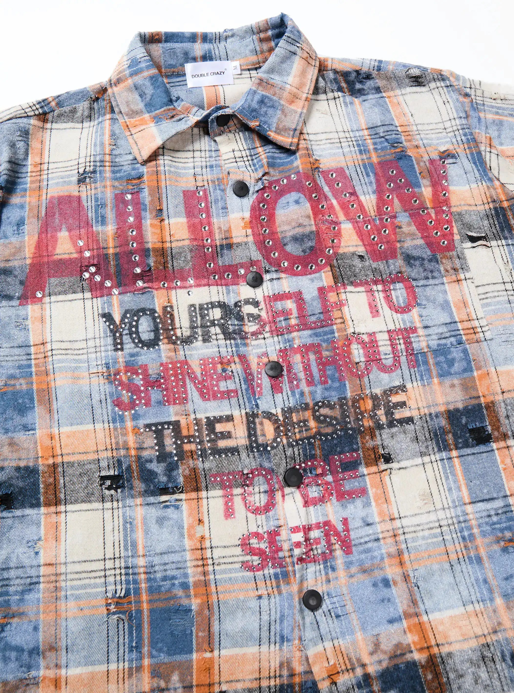 Inner Light Plaid Shirt-351