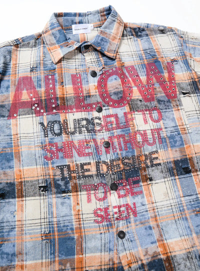 Inner Light Plaid Shirt-351