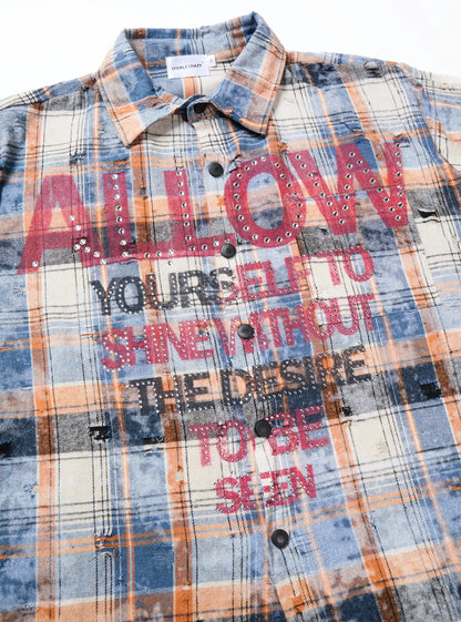 Inner Light Plaid Shirt-351