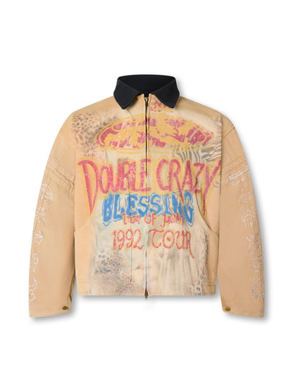 Blessed Graffiti Jacket-354