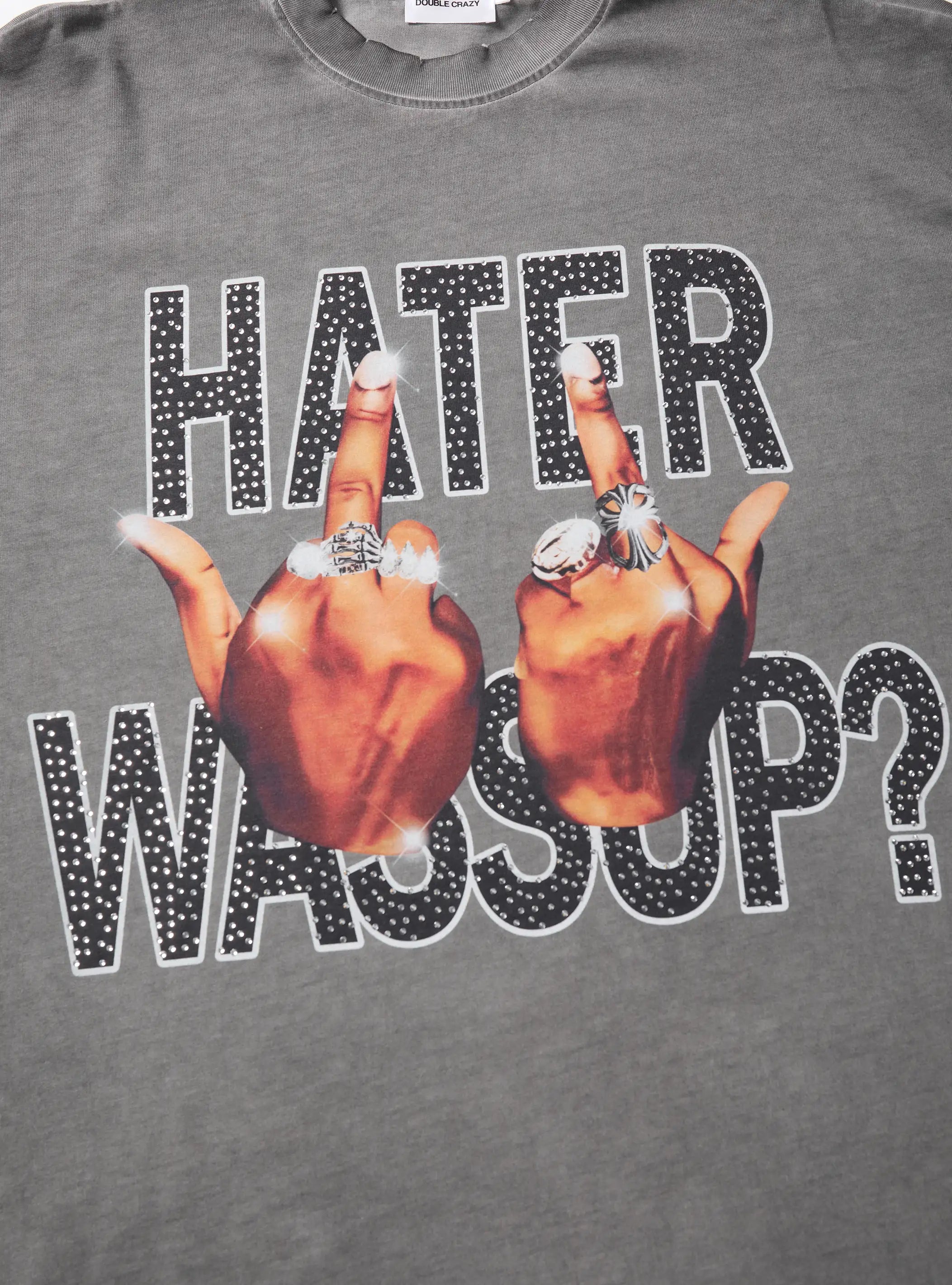 Street Rebel Rhinestone Longsleeve-348