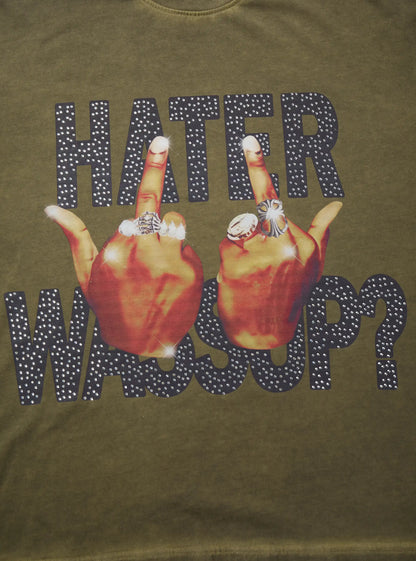 Iconic Hand Gesture Graphic Longsleeve-347