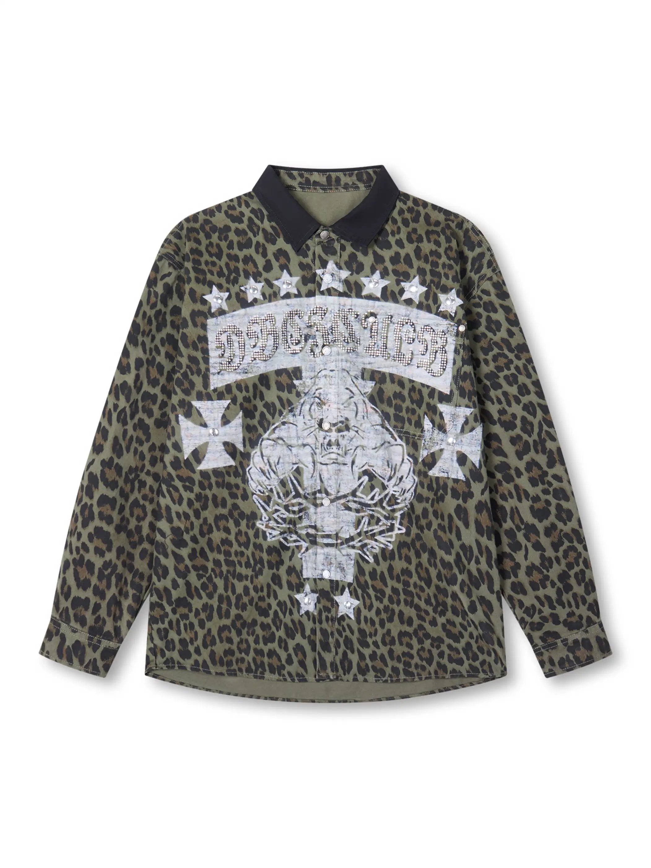 Leopard Chain Shirt-390