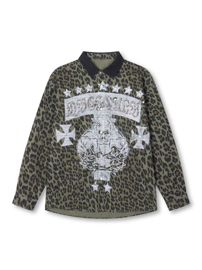 Leopard Chain Shirt-390