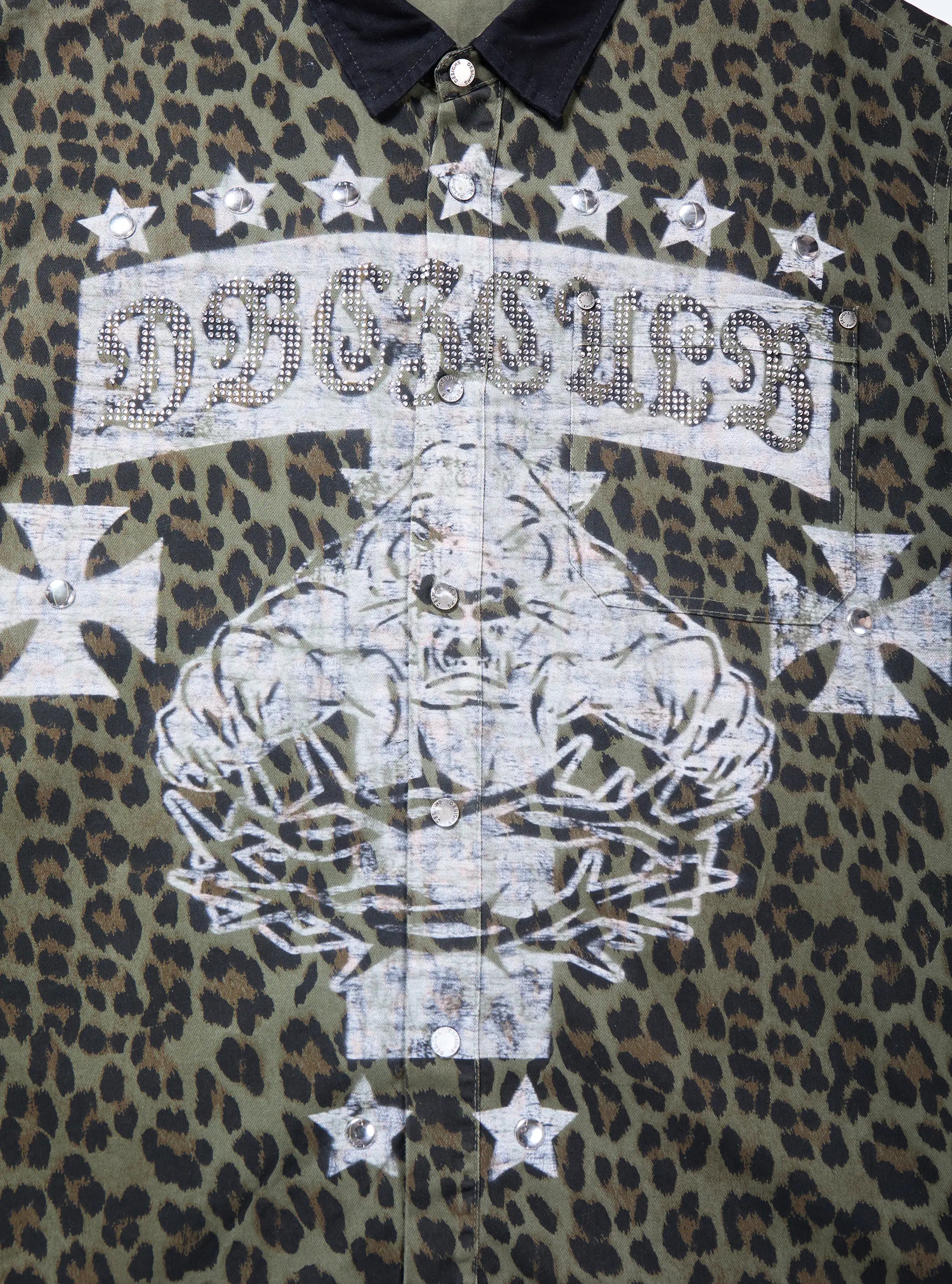 Leopard Chain Shirt-390