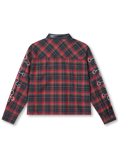 Fire Check Bling shirt-380