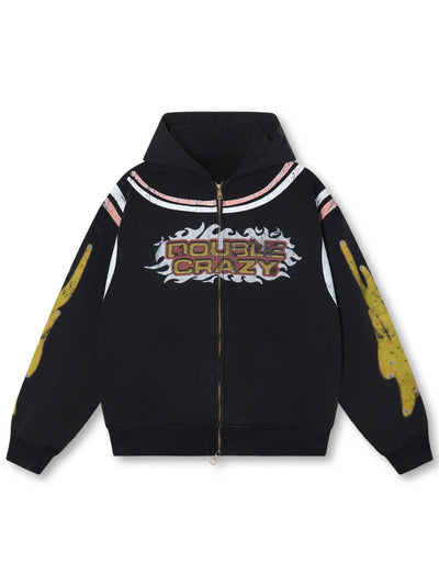 Sudadera con cremallera Flame Burst-379