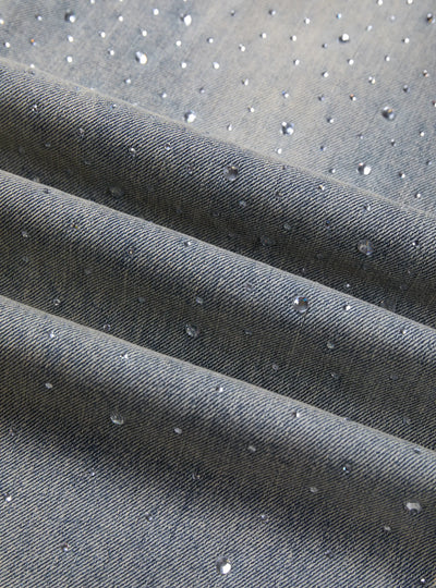 Blinged Out Denim Pants-S1175