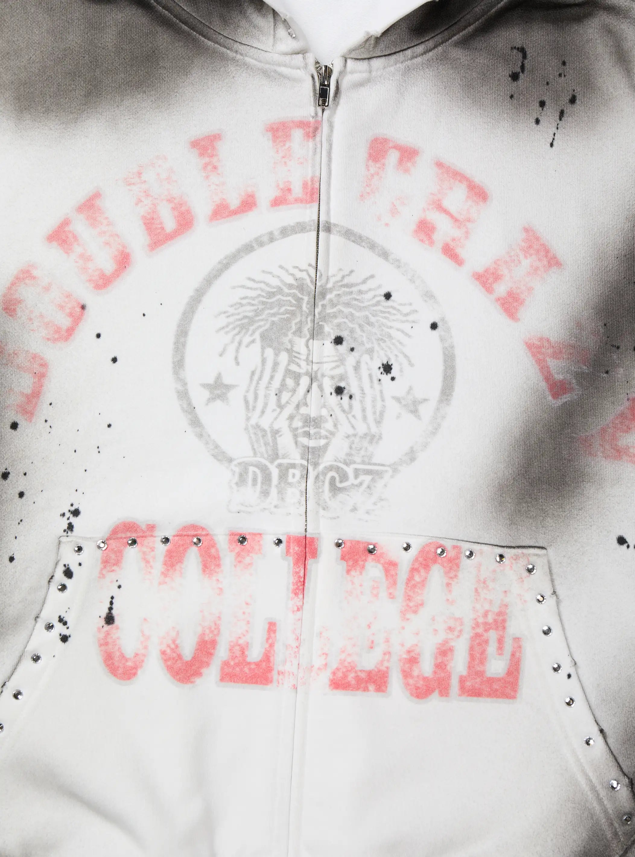 Crazy College hoodie-374