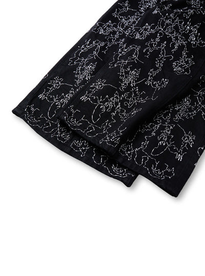 Hand-Drawn Chaos Denim Jeans-S1182
