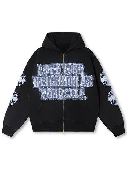 Shine Statement Street Hoodie-399