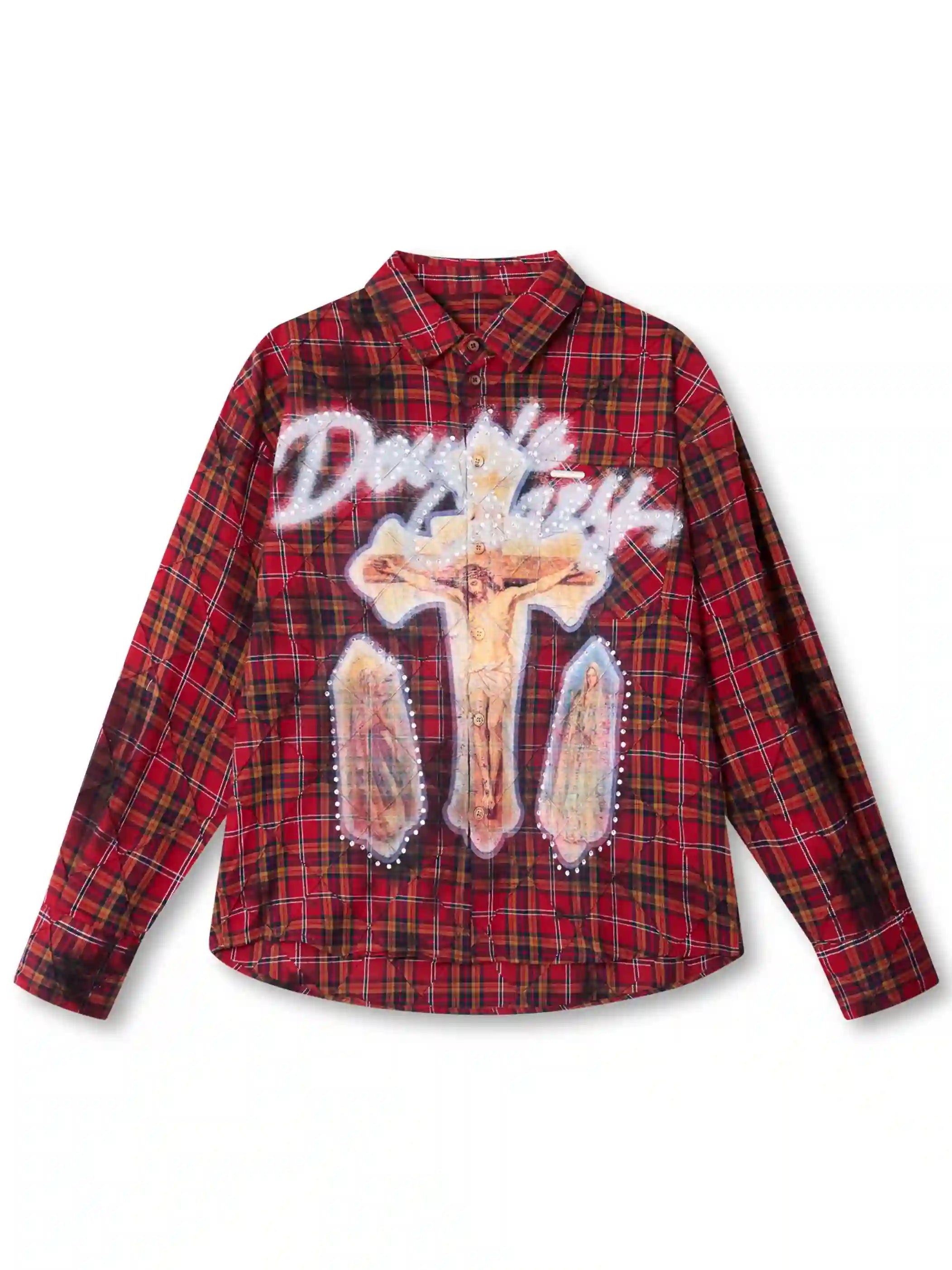 DEAD FAITH Flannel Shirt-401