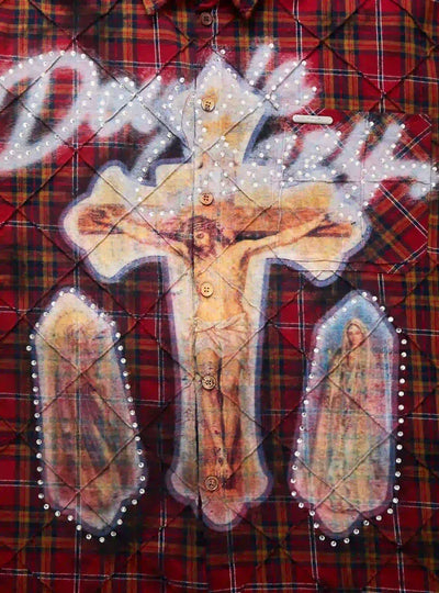 DEAD FAITH Flannel Shirt-401