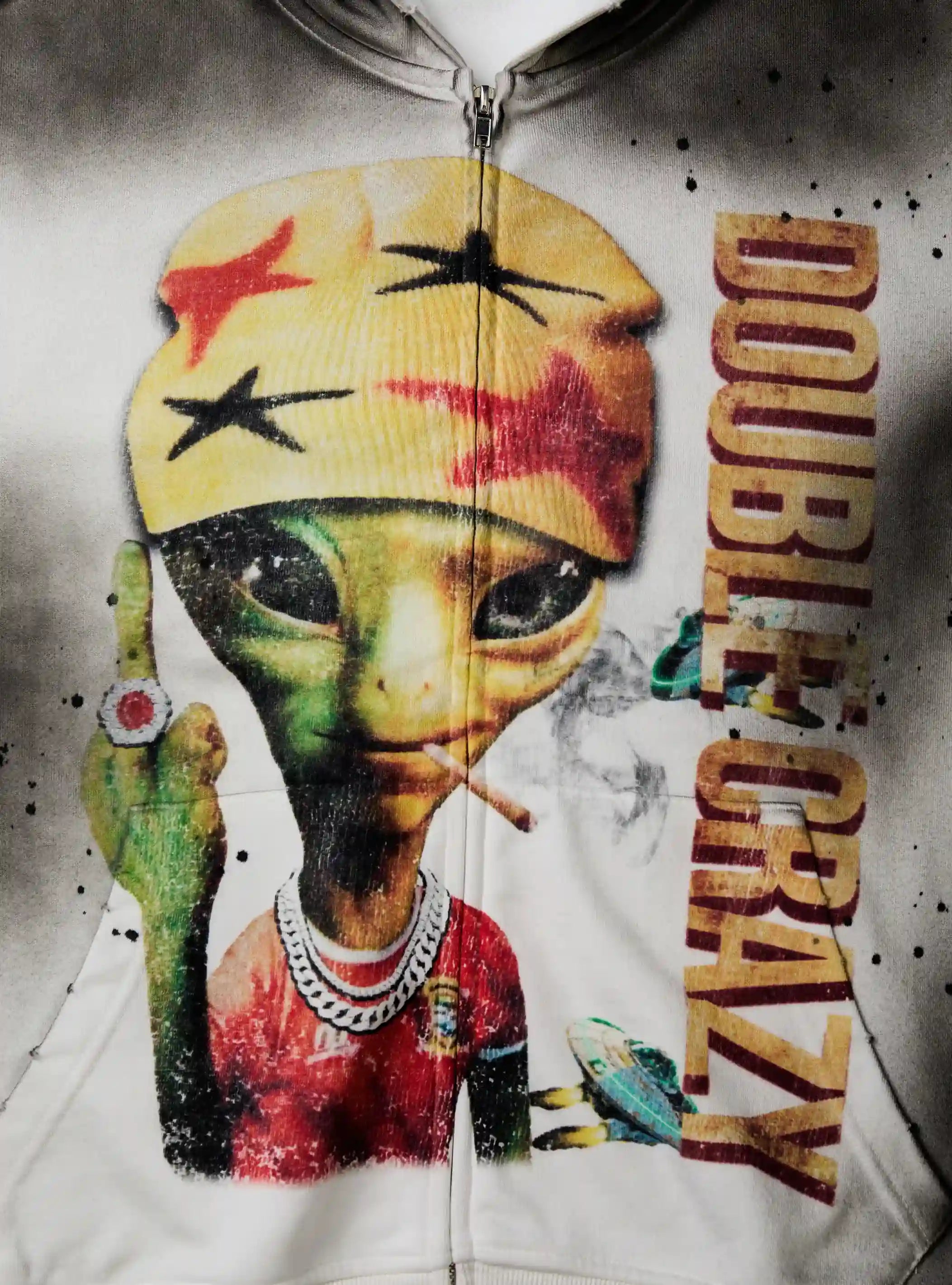 Space Rebel Alien Hoodie-319