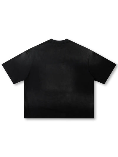 Boxy L.A. Skyline Iced Out Tee-435