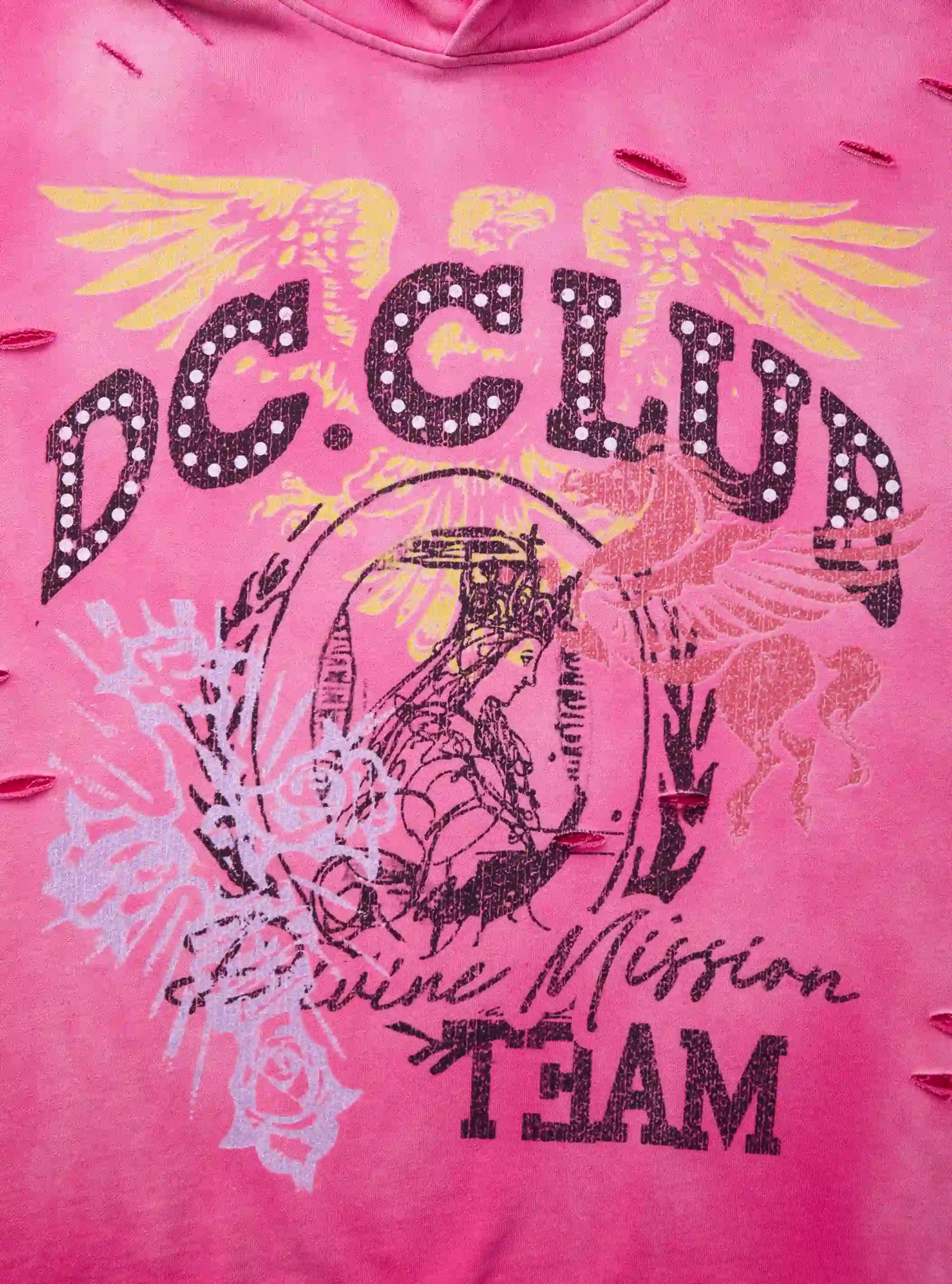 Sudadera con Capucha Angel Trap Club-416