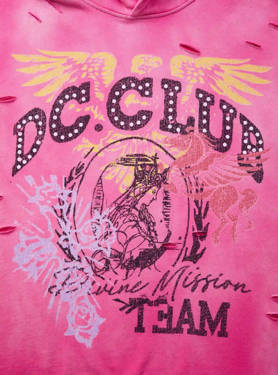 Sudadera con Capucha Angel Trap Club-416