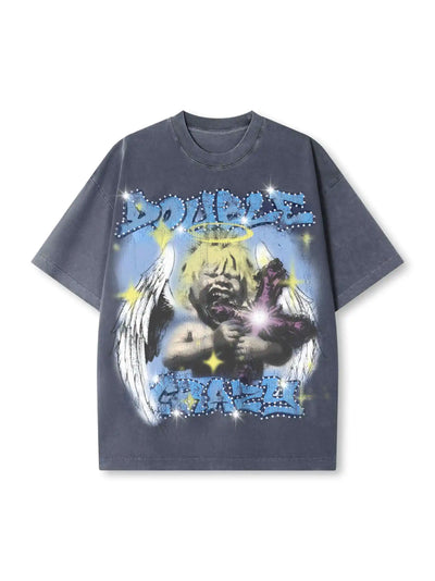 T-shirt de rue Heaven Sent-410T