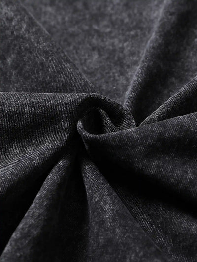 Colorful Chain Cross Graphic Long Sleeve-107