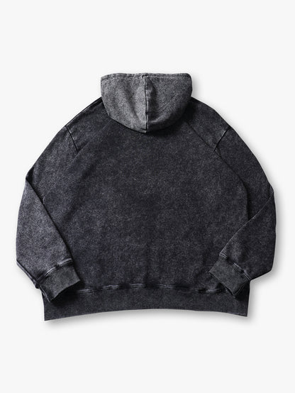 Retro Hoodie Streetwear Zip-Up Sweatshirt for Trendy Fashion - 103