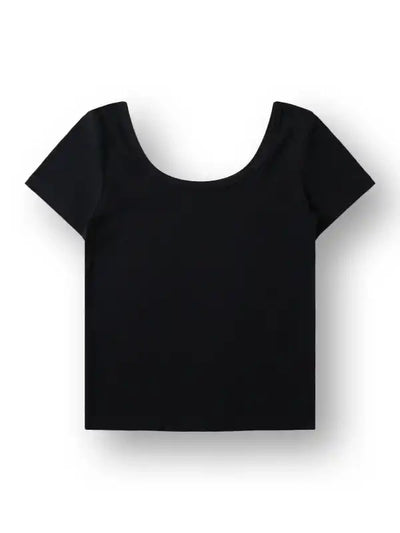Gothic Y2K Saints Angel Print Crop T-shirt-165