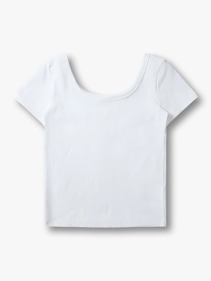 Gothic Y2K Saints Angel Print Crop T-shirt-165