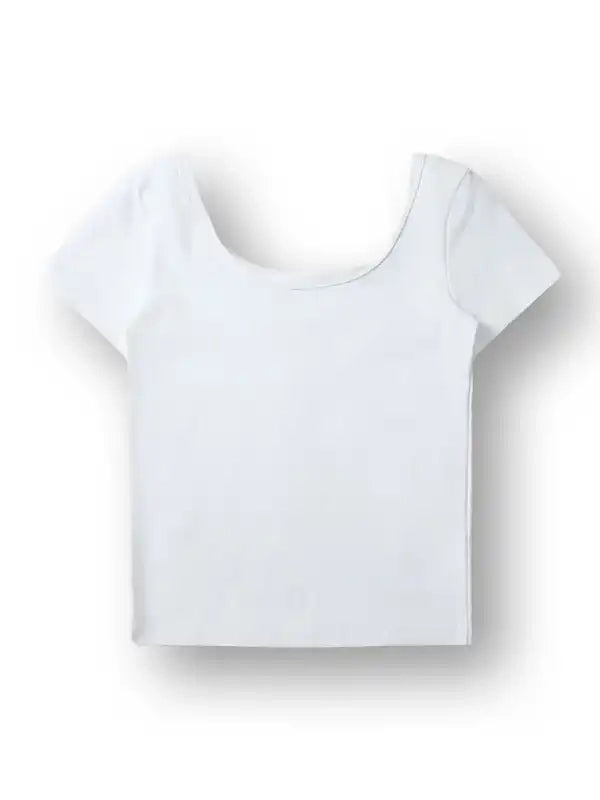 Gothic Y2K Saints Angel Print Crop T-shirt-165