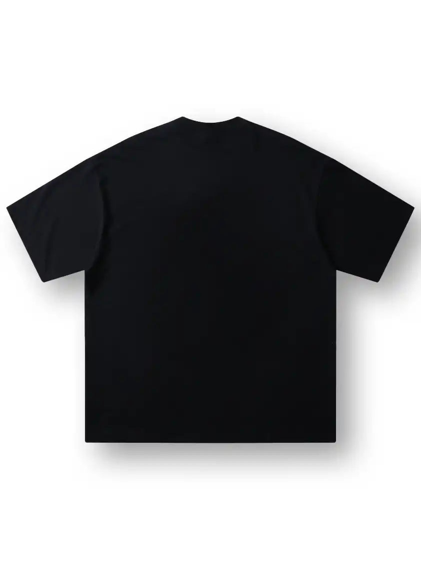 Virgin Mary Rhinestone Print T-shirt-181