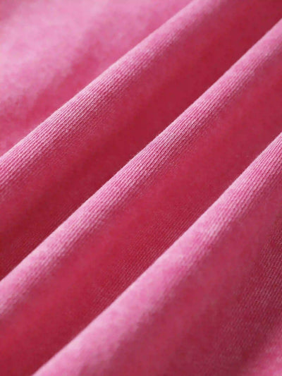 Bold Lip Graphic Pink Hoodie with Zipper - 029