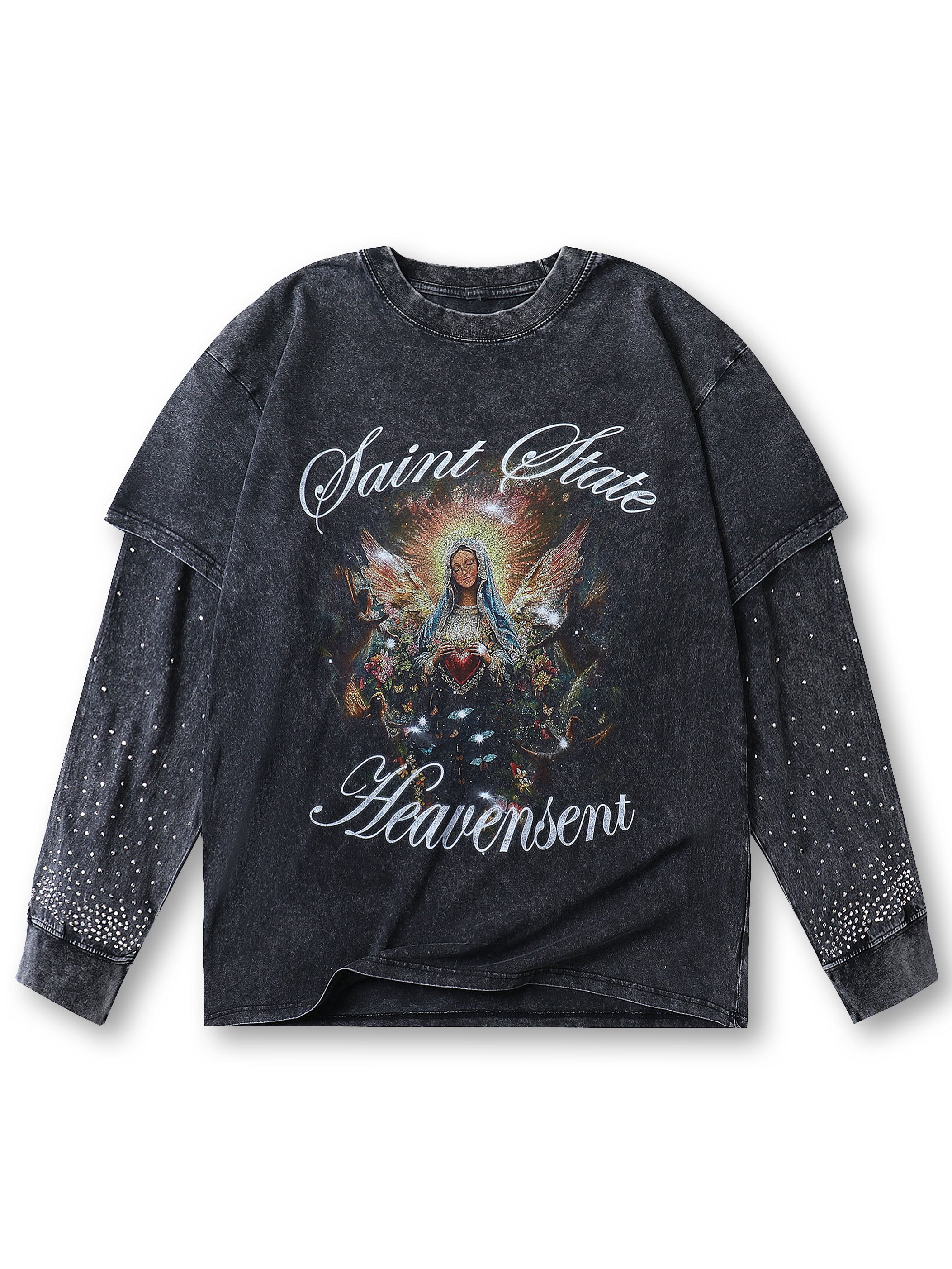 Heavensent Angel Awakening Long Sleeve T-shirt-156B