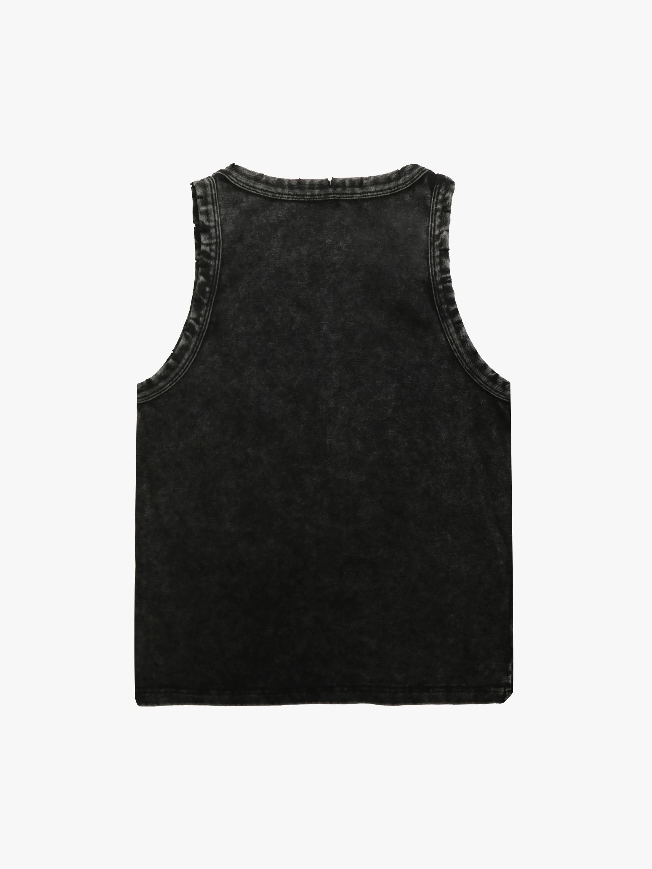 Black Bling Middle Finger Vest-250