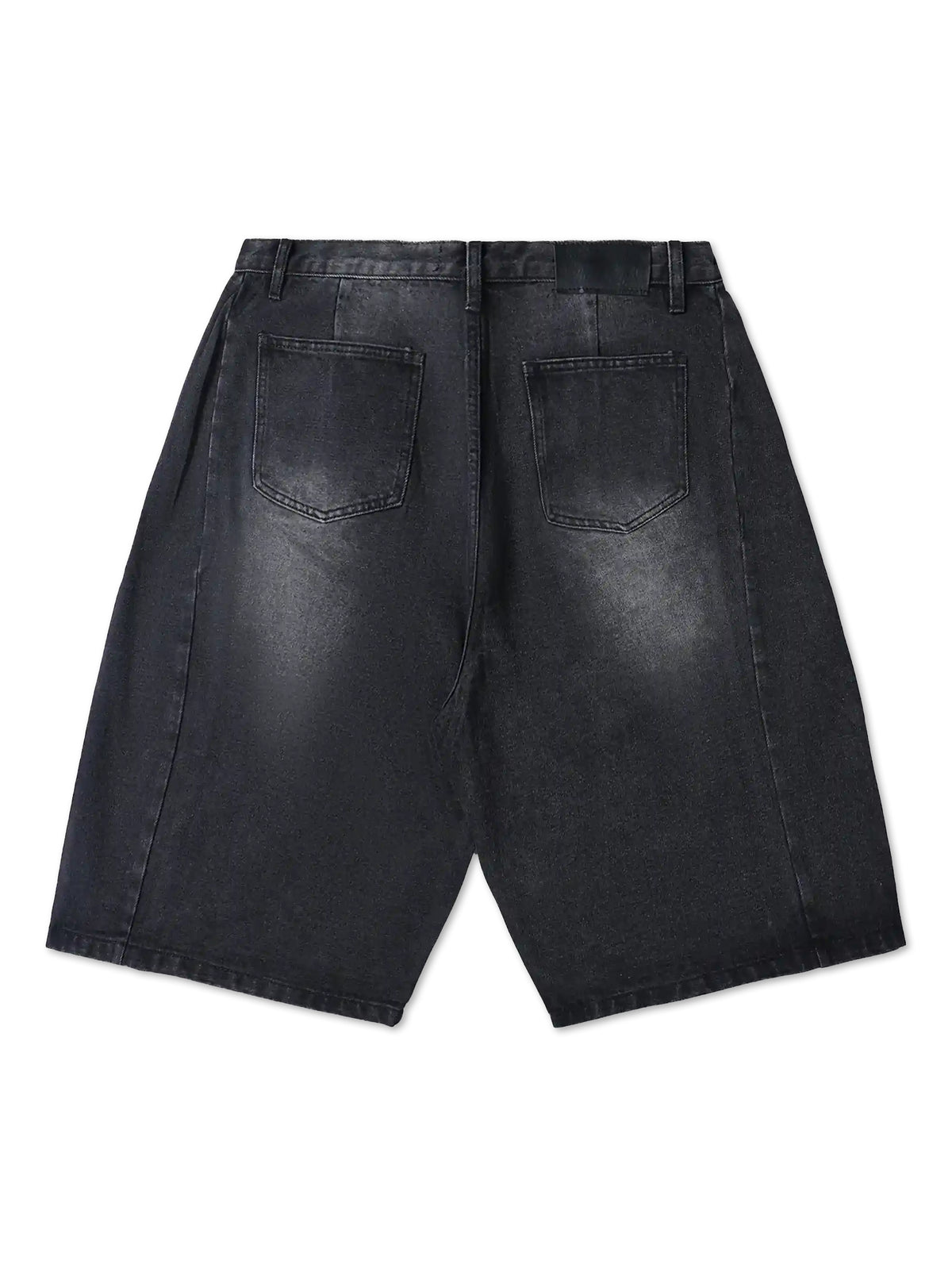 Sparkling Crystal Denim Shorts-197