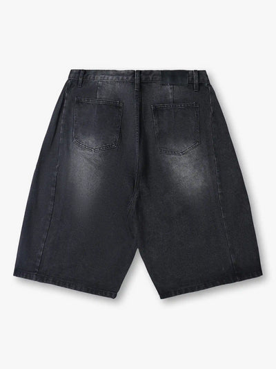 Short en jean cristal étincelant-197