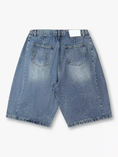 Short en jean cristal étincelant-197