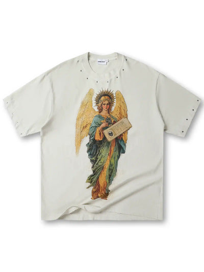 Revelation Angel Scroll T-shirt-169