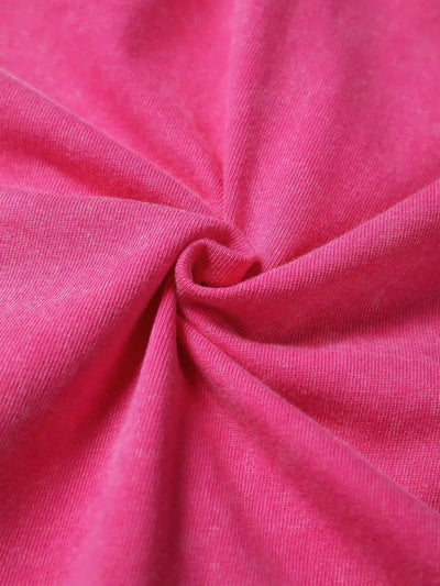 Débardeur femme doigt d'honneur rose bling-bling-249
