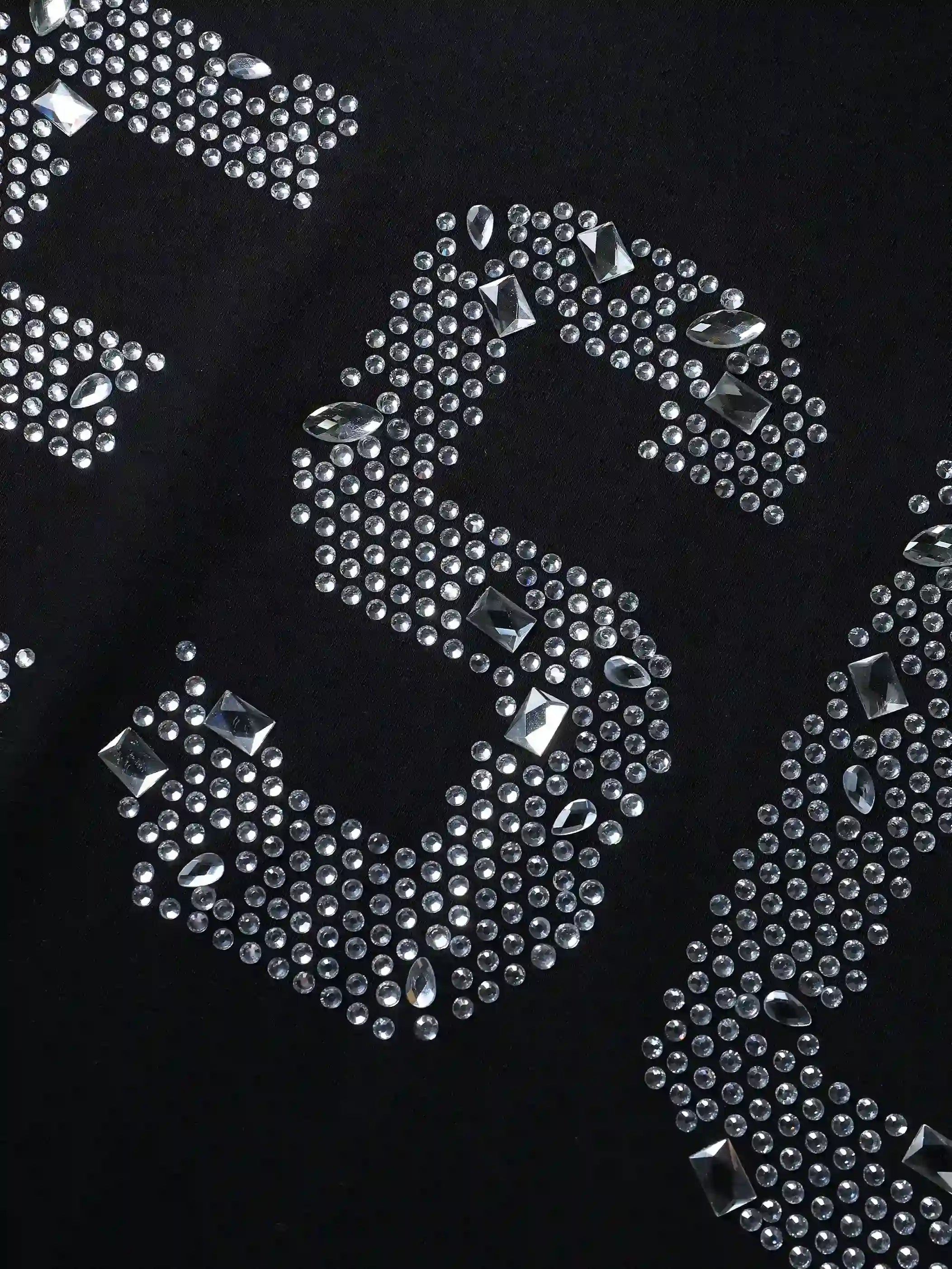 Rhinestone Religious JESUS T-shirt-203